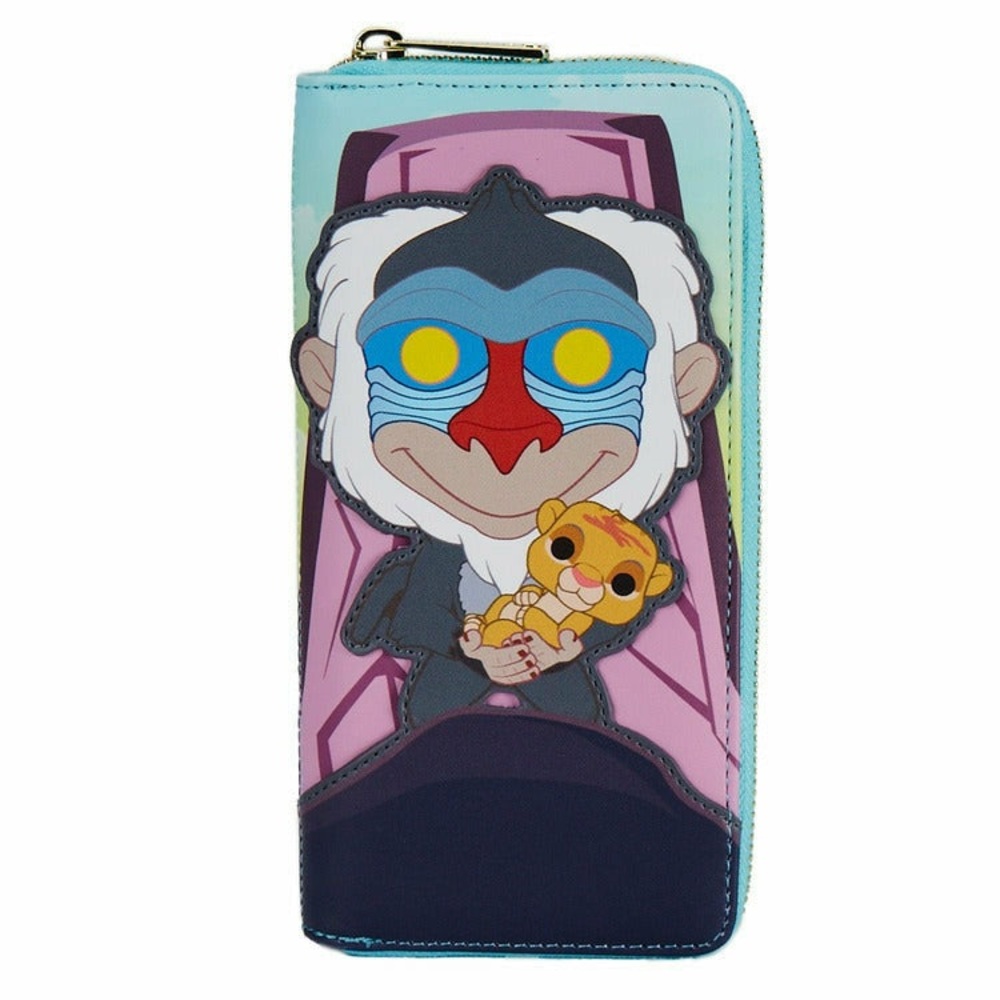🆕 Funko Pop! by Loungefly The Lion King Pride Rock Zip Around Wallet
